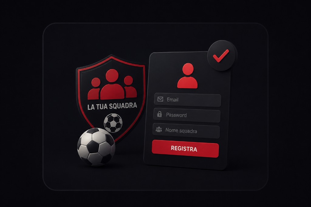 Registra la squadra